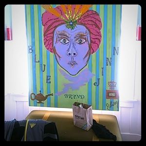 Designer hand painted silk ties...